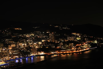 熱海の夜景