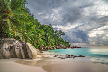 paradise beach at anse georgette, praslin, seychelles 8