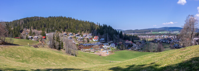 Hinterzarten aus südlicher Richtung