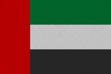 Fototapeta premium united arab fabric flag