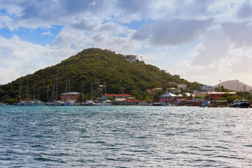 Naklejka premium st. Thomas island, USVI