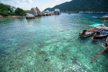 Tropical Sea,beautiful View Koh-Nangyuan Suratthani thailand 