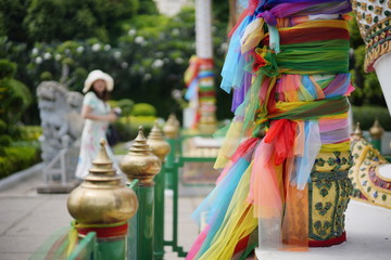 Wat arun as a famous landmark in Bangkok, Thailand