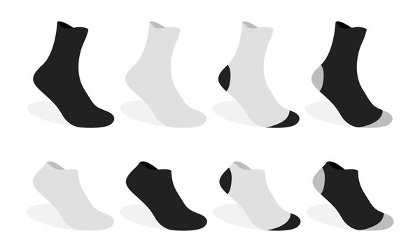 Set of socks Vector Illustration