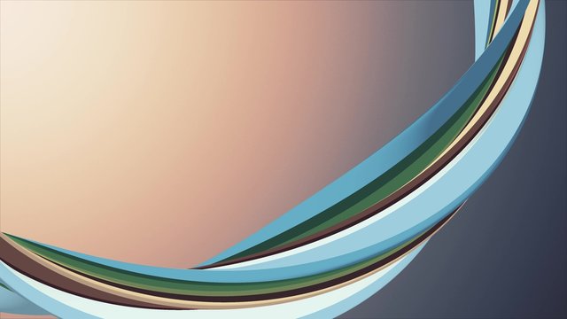 Soft colors 3D rendering curved marshmallow candy abstract shape illustration background new quality universal colorful joyful 4k stock image