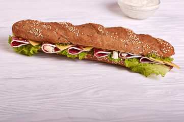 sandwich baguette