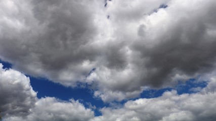 blue sky with clouds