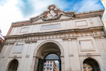 Piazza del Popolo in Rome, Italy