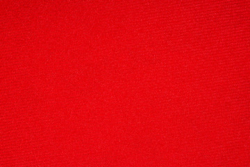 Bright red texture of dense fabric