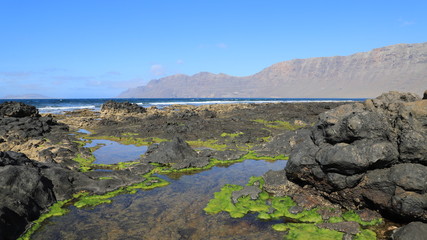 côte de Lanzarote, Canaries, Espagne