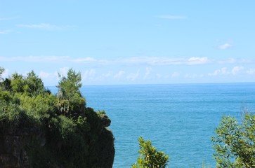 The hill and the beach are very beautiful to see