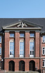 Old German Military Building with historical Eagle – Germany