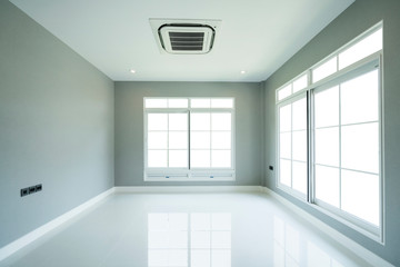 empty interior room mock up for interior design ideas concept