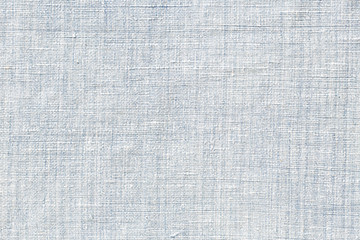 Blue cotton weave fabric background texture
