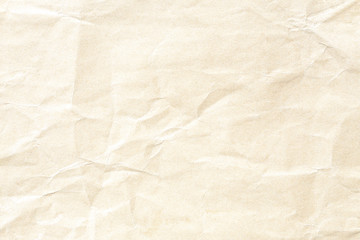 Crumpled old brown paper texture