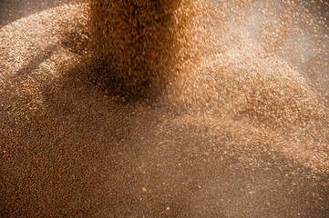 Grain elevator. Storage and loading of grain © SGr
