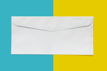 White letter envelope