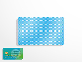 Background for plastic credit card. Vector illustration.