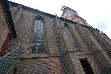 Evangelical Saint Nikolai Church in Berlin Spandau on June 10, 2015, Germany