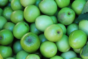 green apple fruit delicious at street food