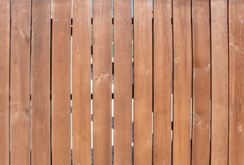 fence of rough boards outdoor