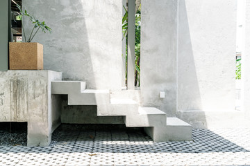 concrete stair step