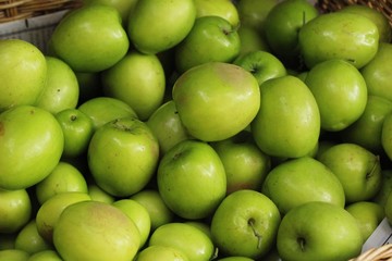 green apple fruit delicious at street food