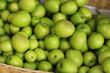 green apple fruit delicious at street food