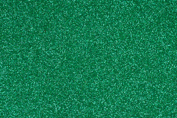 Abstract green glitter background