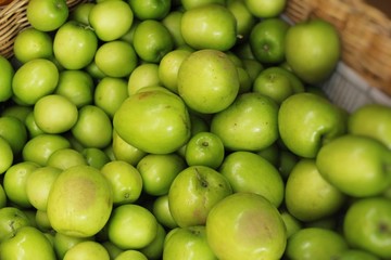 green apple fruit delicious at street food
