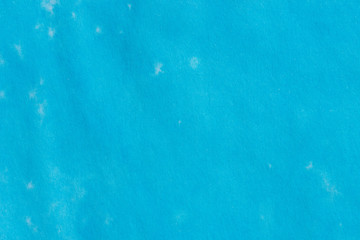 Fototapeta na wymiar blue watercolor pastel painted on paper background texture