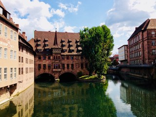 gothic house near the river