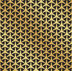 Seamless circle geometric abstract grid vintage pattern