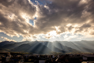 Mountain in Dali, China