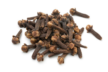 Heap of dried cloves