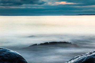 Long exposure seascapes of Nova Scotia.