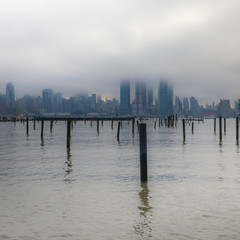 Misty New York Morning | View Across The Hudson | New York | USA