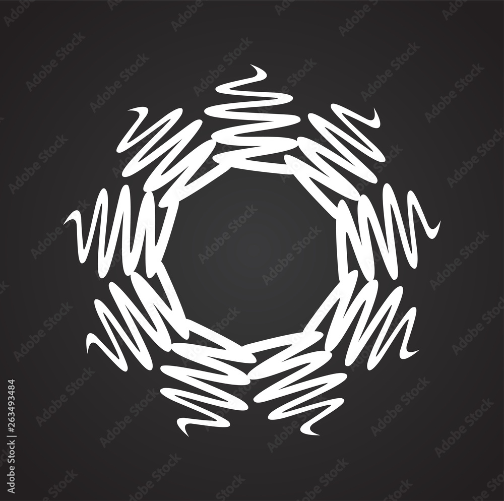 Poster sun icon on background for graphic and web design. simple vector sign. internet concept symbol for w