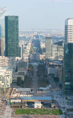La Defense Financial District in Paris, France