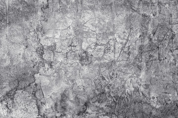 Texture of plaster on the wall. Gray background wall.