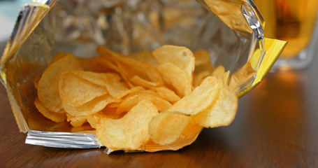 Pack of potato chip