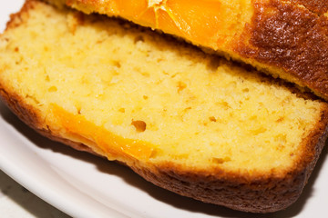 Tasty homemade orange bread