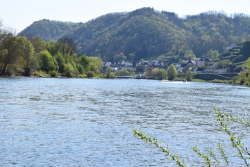 Mosel bei Kobern-Gondorf / Lehmen / Niederfell