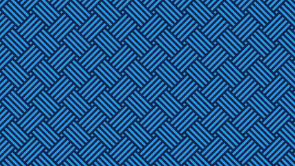 Dark Blue Seamless Geometric Stripes Pattern Image