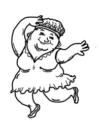 Active Senior People Dancing