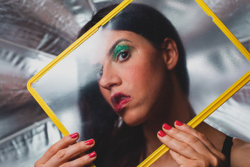 Frau lifestyle im zeitgeist der otopie