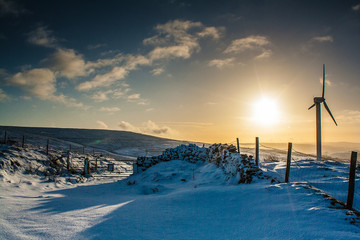 Snow in the Calder Valley