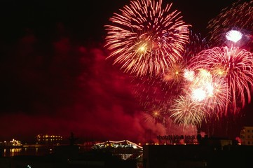 silvesterfeuerwerk in palma de mallorca