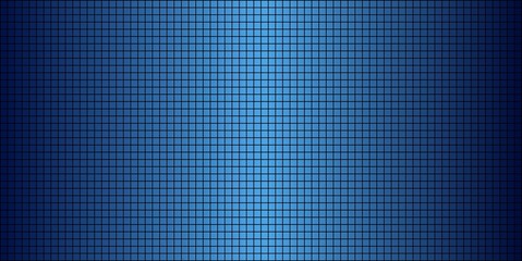 Shiny Blue abstract mosaic background - Illustration,  Squares Of Light And Dark Blue
