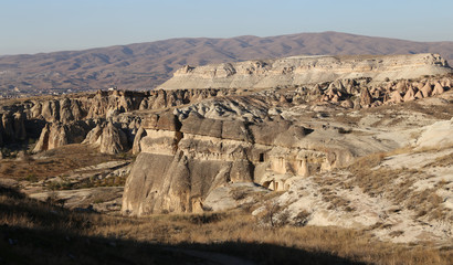 Rose Valley in Cavusin Village, Cappadocia, Nevsehir, Turkey